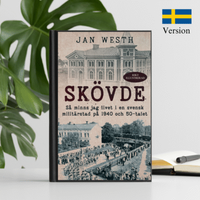 SKÖVDE - Så minns jag livet i en svensk militärstad på 1940 och 50-talet. Inbunden bok